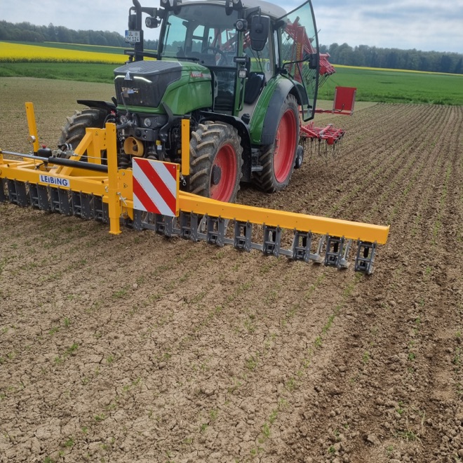 Landwirtschaftliche Hacke zur Beikrautregulierung Landwirtschaftliche Hacke zur Beikrautregulierung